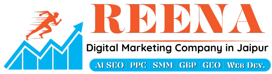 reena digital marketing company jaipur logo